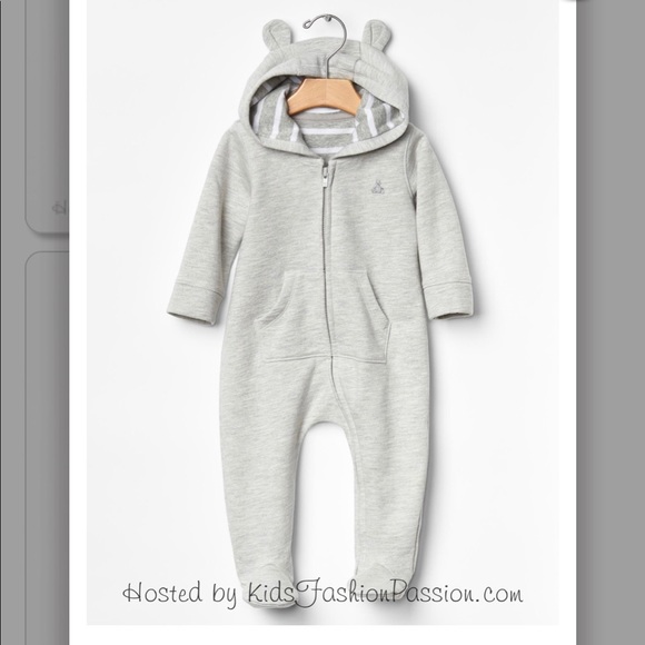 baby gap all in one hoodie